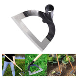 Manganese Steel Garden Hollow Hoe Handheld Hardened for Gardening Farm Weeding Tool Garden Hand Tools