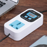 Digital Humidity Control Sensor Switch Socket 110-220V 10A Hygrometer Hygrostat Multifunctional Household Accessaries