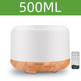 Electric Aroma Diffuser Air Humidifier 500ML/1000ML Mute Ultrasonic Cool Mist Maker Household LED Lamp Essential Oil Diffuser