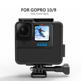 Side Power Supply 4800mah Expansion Battery 2-in-1 Mobile Power Bank With Protective Frame Accessories Compatible For Gopro 9/10