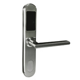European Standard Hotel Mifare1 T5557 Electronic RF Card Mechanical Key Smart Door Lock With Free System Software For All Doors