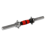 40CM Chrome Threaded Dumbbells Bars Adjustable Dumbbell Bar Handles Weight Lifting Equipmentt for Workout Training Gym