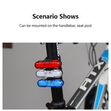 Bicycle Lights USB Charging LED Warning Lights Night Bike Rear Light Mountain Bike Equipment Bicycle Lights Bicycle Accessories