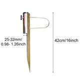 Multipurpose Outdoor Garden Patio Wind Protection Iron Accessories Heavy Duty Base Stand Durable Fix Beach Umbrella Sand Anchor