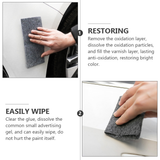 1 Set 6 Pcs Multipurpose Scratch Repair Cloths Scratch Remover Cloths (Grey)