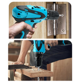 18V Impact Cordless Drill Power Tools Wireless Drills Rechargeable Drill Set for Electric Screwdriver Battery Driller Tool