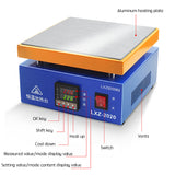 LCD Constant Temperature Heating Station Mobile Phone Repair And Screen Removal Hot Film Soldering Plate