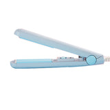 2 In 1 Home Cute Mini Hair Straightener Splint Ergonomic Anti-skid With Box Electric Wired Flat Iron Ceramic Styling Tools