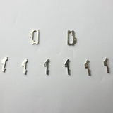 340 Pcs / Lot of Car Lock Reeds for Honda HON66 Lock Plate Automatic Lock Repair Accessories Locksmith Supplies