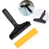FOSHIO Vinyl Cleaning Shovel Handled Scraper Stainless Blade Knife Glass Window Tint Squeegee Car Wrap Stickers Wrapping Tool