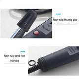 70% Hot Sale Women Fashion Manual Rotating Ceramic Barrel Curl Iron Hair Curler Styling Tool