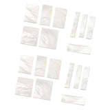 2 set White Mother of Pearl Inlay Blank for Guitar Fingerboard Guitar Neck