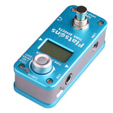 Flatsons Time Effects Guitar Effect Pedal Echo/Rev/Tuner Effects Metal Shell with True Bypass Guitar Accessories