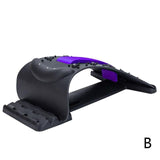 1pc Back Stretch Equipment Massager Health Care Stretcher Fitness Lumbar Support Relaxation Spine Pain Relief Dropshipping