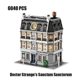 MOC 2734pcs City Streetview series The brickstive Modern Library Model Building Blocks Bricks Kids Toys Gifts Christmas gifts