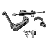 Steering Damper Stabilizer Front Wheel Shock Absorber Modification Accessories with Mounting Bracket for 10X Electric Scooters