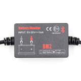 BM2 Automotive Battery Tester 12V Battery Monitor Bluetooth Charging Cranking Voltage Test For Android IOS Phone Battery Tester