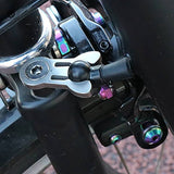 New Plastic Bike Catch Ball Head Tube Bolt For Brompton Folding Bicycle Accessories,Black