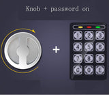 Electronic Safe Box Deluxe Digital Security Safe Box Keypad Lock Home Office Hotel Business Jewelry Gun Cash Use Storage