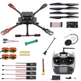 DIY 560mm Carbon Fiber DIY Drone Folded Frame Kit W/ 700KV Brushless Motor 40A ESC 1455 Props APM2.8 With compass RC Quadcopter
