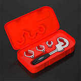 Adjustable Wrench Multifunctional Universal Open End Wrench Bathroom Spanner Multifunction Plumber Bathroom Repair Repair Tools