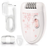 100-240v corded women epilator electric hair removal for body underarm female epilator for face lady leg bikini trimmer painless