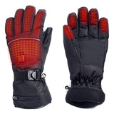 Heated Gloves, for Men Women 4000 MAh Rechargeable Battery Powered Waterproof Warm Press screen Gloves