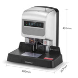 GP-50P Financial Voucher Binding Machine 500 Smart Electric Binding Documents, File, Accounting, Bills, Perforation and Assembly