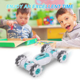 HOT RC Stunt Car Off Road Car Remote Control Watch Gesture Sensor Car 2.4GHz 4WD Rotation with Lights Music Kids Toy Boys Gifts