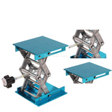 Aluminum Router Lift Table Woodworking Engraving Adjustable Lab Stand Table Lifting Stand Rack lift Lifter Woodworking Benches
