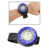 Scuba Diving Compass Depth Gauge Max 50m with Wrist Strap Waterproof
