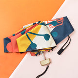Mini Pocket 5 Folding Sunshade Sunny Umbrella Rain Women Sun Protection UV Umbrella Portable Compact Folding Sun Umbrella
