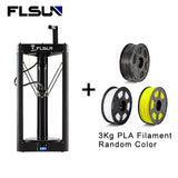 FLSUN 3D Printer QQ-S-PRO Auto Leveling Sensor Pre-Assembly Titan Extruder TFT 32 Bits Boards Drukarka