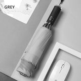 Windproof Reverse Folding Automatic Rain Umbrella For Men Women 10 Ribs Reflective Stripe Portable Female Umbrella Male Paraguas
