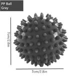 Silicon Massage Ball With Suction Cup For Psoas Thoracic Spine Upper Back Neck Scapula Foot Yoga Muscle Relax Massage Apparatu
