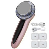 LED Light Facial Massager Mode Adjustable Body Shaping Rechargeable Ultrasonic Beauty Device Fat Burning Vibration Skin