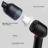 8000pa Wireless Mini Vacuum Cleaner Strong Suction Portable Low Noise Vaccum Cleaner For is Home Student Dormitory Use Cleaning