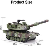 1:32 RC Battle Tank Heavy Large Interactive Military War Remote Control Toy Car with Shoot Bullets Model Electronic Boy Toys