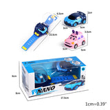 Watch RC Car Toy RC Mini Remote Control Car Watch Accompany with Your Kids