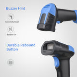 M9 Handheld 1D/2D/QR Barcode Scanner USB Wired Bar Code Reader Manual/Auto Trigger Scanning CMOS Support Paper Code/Screen Code