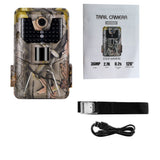 Hunting Camera 36MP 2.7K Resolution Trail Camera Outdoor PIR Sensor Infrared Waterproof Cam 2021 new dropshipping