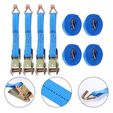 4pcs Cargo Binding Belt Prime Durable Fastening Belt for Car