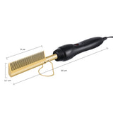 Electric Hot Heating Comb 2 in 1 Hair Straightener Hair Curler Multifunctional Straightening Iron Dropshipping Niche Product FR