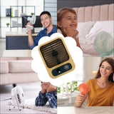 Personal Air Cooler Evaporative Conditioner Desktop Cooling Fan Mini USB Rechargeable Air Conditioner Fan With 3 Wind Speeds