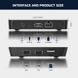 X96Q PRO Smart TV Box 4KAndroid 10.0 Set Top Box 1GB+8GB 2GB+16GB WiFi Allwinner H313 Quad Core TV Media Player US EU AU UK Plug