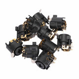 10pcs XLR Female Jack Socket Connector 6.5mm Panel Mount Socket Connector Suitable for AV Equipment Car Speaker Media Player