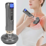 Electric Cupping Therapy Machine Pain Relief Adjustable Rechargeable Cupping Gua Sha Massager for Back Ergonomic Handle