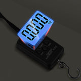 Portable 40Kg Hanging Scale Digital Scale Blue Backlight Electronic Fishing Weights Pocket Scale Luggage Scales Hook Scale