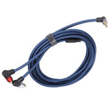 3.5mm Male to 2RCA Female Cable Cablecreation Angle 3.5mm to RCA Audio Cord for Smartphones MP3 Tablets 9.8ft Audio Cable