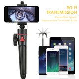 2-Way Industrial En-doscope Rechargeable Wi-Fi Transmission 2.0 Million Pixel Borescope 8 Led IP67 Waterproof Inspection Camera